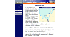 Desktop Screenshot of fahrgastschifffahrt-wismar-mecklenburger-bucht.de